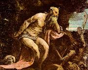 BASSANO, Jacopo St. Jerome dgd Spain oil painting artist